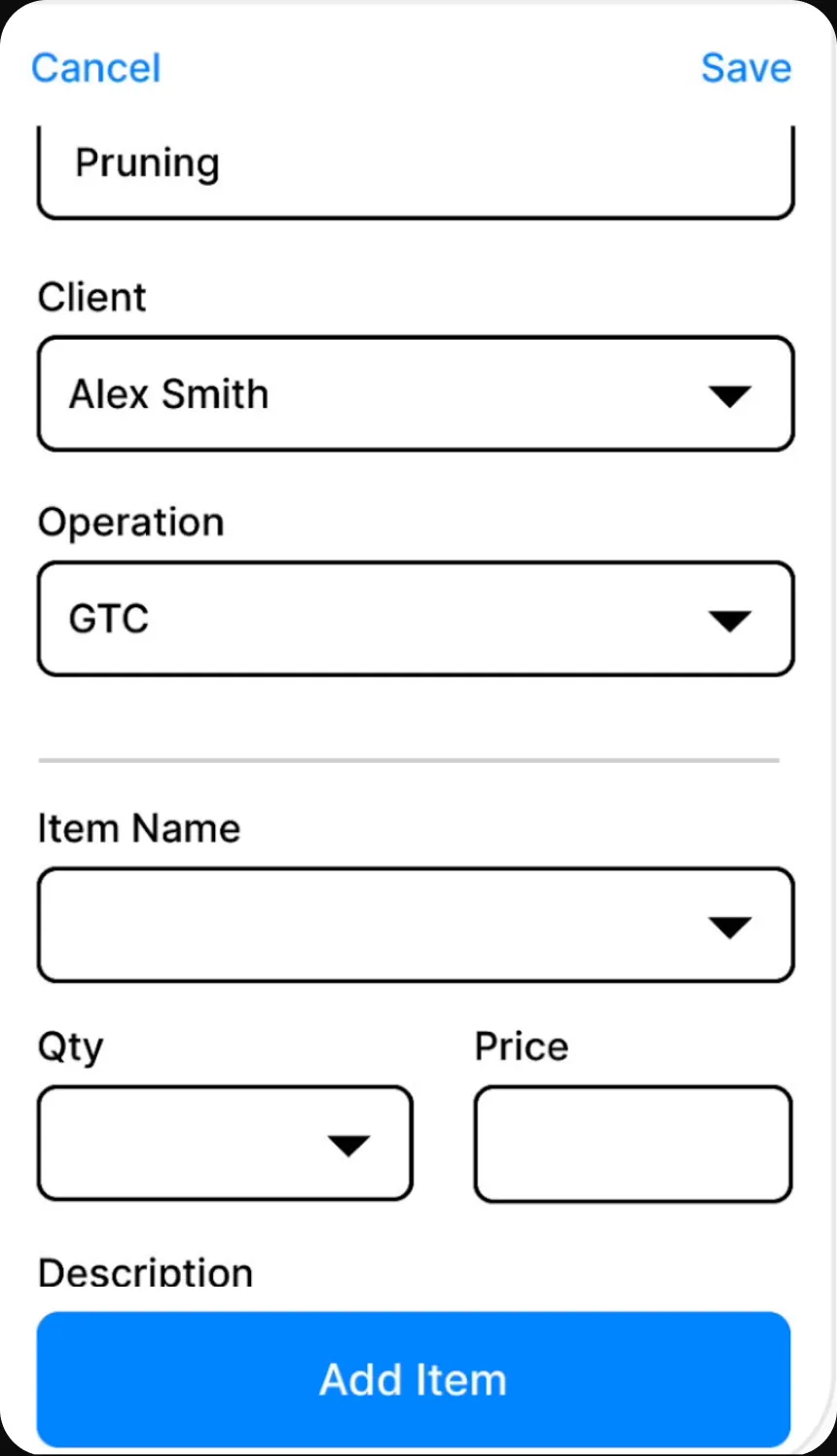 Single-form prototype for proposal creation.